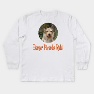 Berger Picards Rule! Kids Long Sleeve T-Shirt